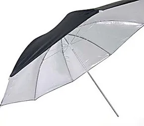 Photography Equipemnt Silver Black Reflective Umbrella