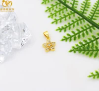 

JinXiuXing Women's fashion zirconia pendant, 24 K gold plated Dubai gold pendant, with sales exceeding millions in one year