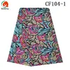 Queency Hot Sell Floral Patterns African Style Digital Print Polyester Satin Chiffon Fabric