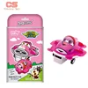 wholesale factory china plane toy candy car plastic chocolate surprise egg pull back toy plane for kids