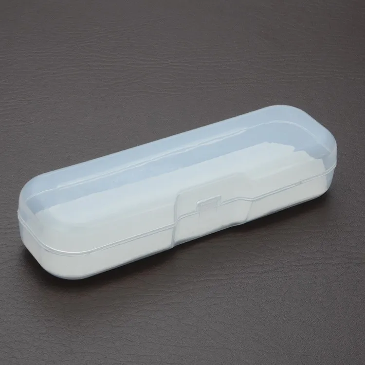 Durable Press Button Closure Clear Eyeglass Sunglasses Case,New Style