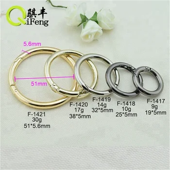 Decorative Handbag Rings Spring Ring Types Of Different Size Decorative Handbag Rings Spring Ring Types Of Different Size
