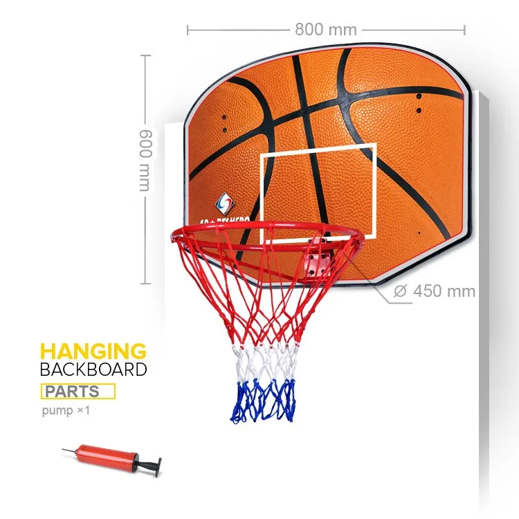 Standard Size Wooden Basketball Backboard Basketball Game For Training