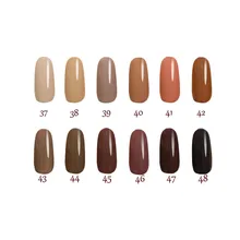 Free shipping Toffee Series 12pcs Inail Gel Nail Polish 15ml 12 colors for choice