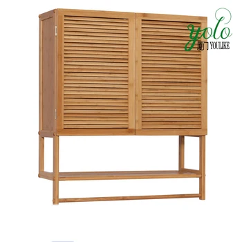 Ecostyle Louvered 2 Door Space Saver Bathroom Wall Mounted Bamboo Hanging Cabinet Buy High Quality Bamboo Wall Mouted Cabinet Hanging Bamboo Bathroom Cabinets Bathroom Wall Mounted Cabinet Product On Alibaba Com