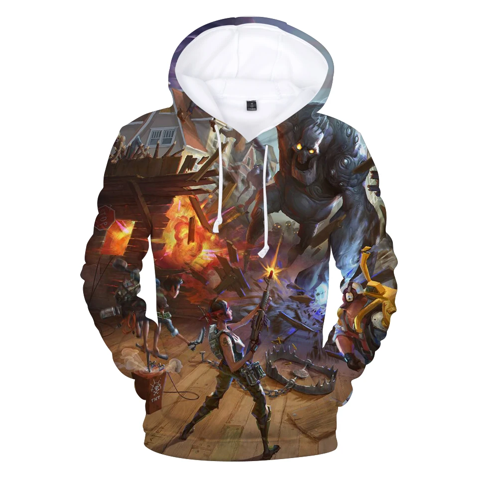 

new fashion all over print 3d printing custom fortnite sweatshirt hoodie, As picture