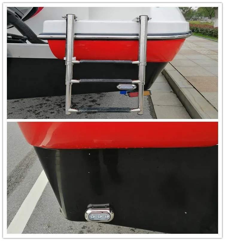 19ft 5.8m outboard engine fiberglass sport boat 