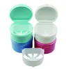 plastic retainer dental box orthodontic box denture storage case mouth tray brace-manufacture direct sales