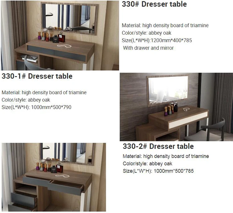 Bedroom Dresser Granite Modern Dressing Wood Table With Mirrors