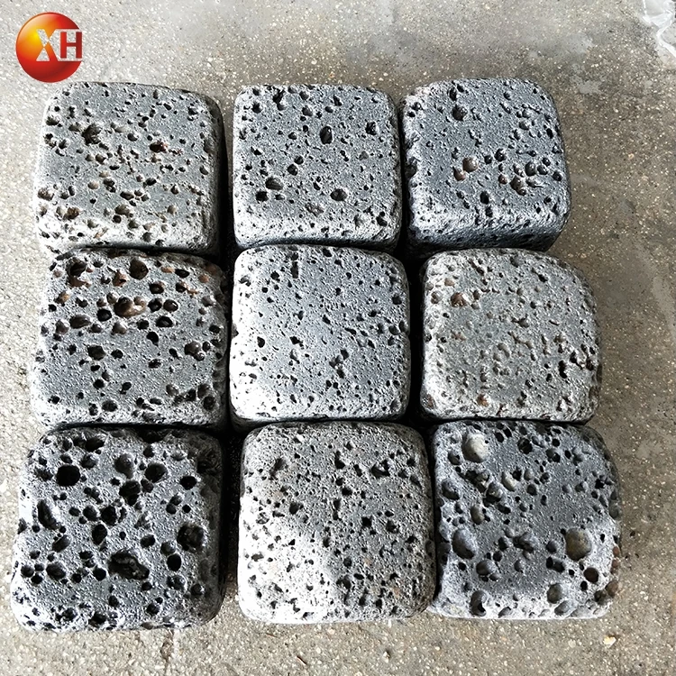 
Wholesale Gray Porous Yard Decoration Rock Lava Brick  (60728956565)