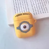 For Apple Wireless Headset Silicone Case for airpods cartoon big eyes cute yellow cartoon shell
