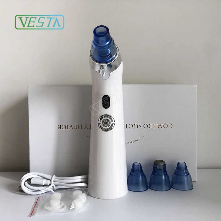 

Cheap Price Blackhead Suction Pore Vacuum Pore Cleanser Facial Vacuum Blackhead Remover Tool Kit, Blue/pink