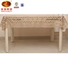 New design polyester lace embroidered tablecloth