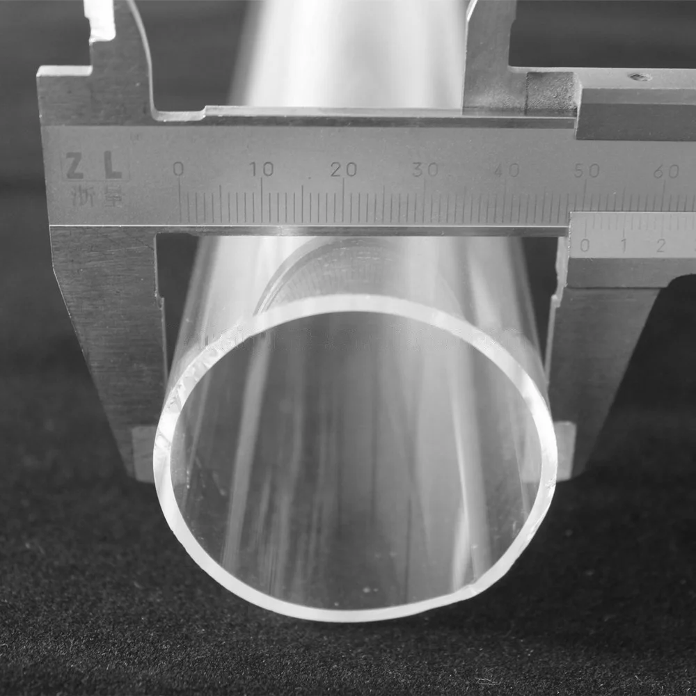 400毫米大口径乳白色石英管玻璃管 pyrex 玻璃管