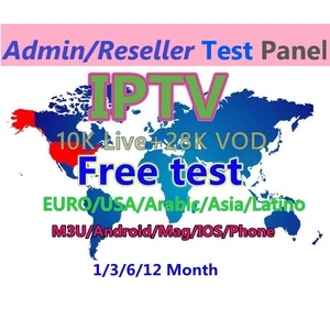 IPTV Reseller Panel 15000+ Live VOD Channels