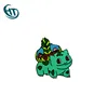 Custom Game Gharacter Cute Frog Animal Shape Badge Hard Enamel Lapel Pin
