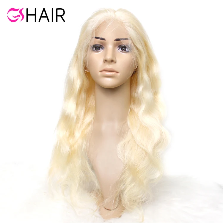 

613Body Wave full lace Human Hair Wig with Baby Hair cuticle aligned pre pucked hair line for African American women