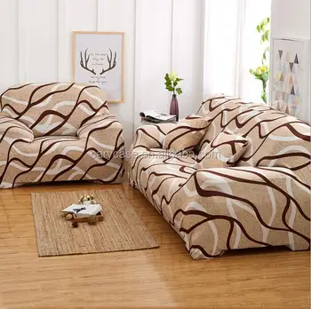 100 Polyester Reversible Sofa Protector Cover With Elastic Strap Polyester Reversible Sofa Protector