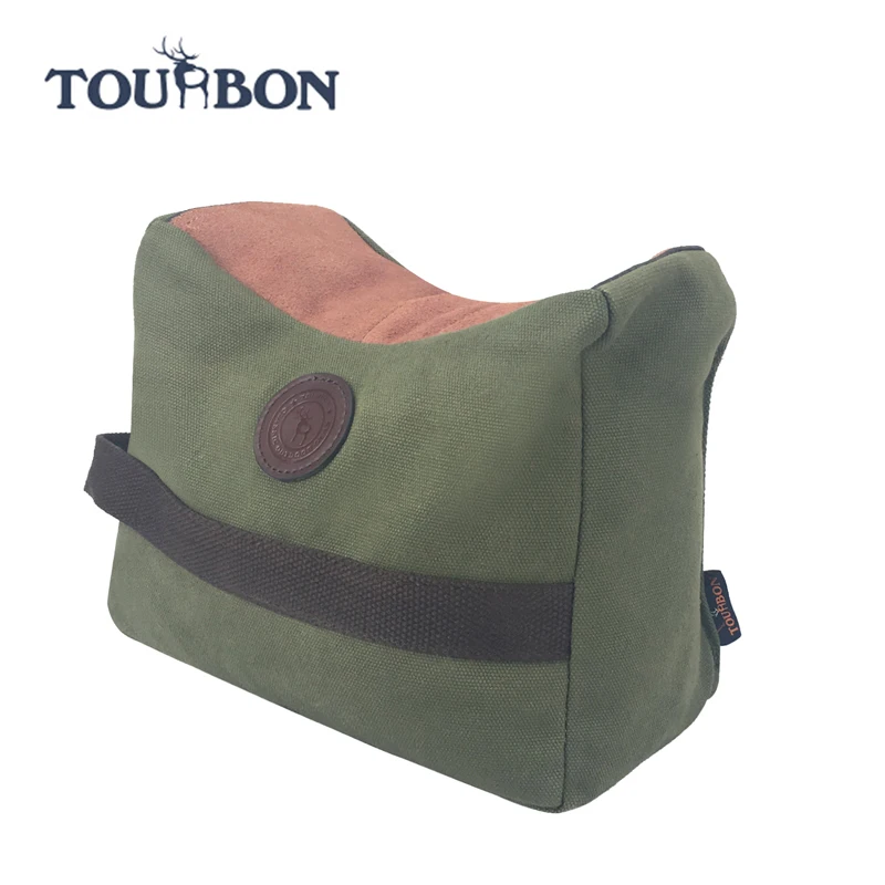 

Tourbon Rifle Shooting Bench Front Gun Rest Bag Deadshot Hunting Shotgun Rear Gun Rest Bags, Green