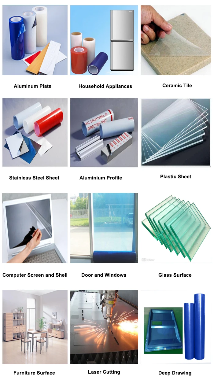 surface protective tape for PVC sheet