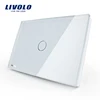Livolo 12V 24V Direct Current Remote Controlled Switch Touch Wireless Wall Light Switch VL-C301CR-81