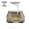 platinum cure liquid rtv2 silicone rubber for 3D pattern architecture mould casting