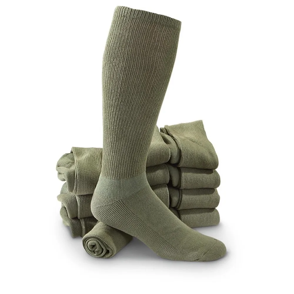 High quality military tactical boot socks army winter socks for men