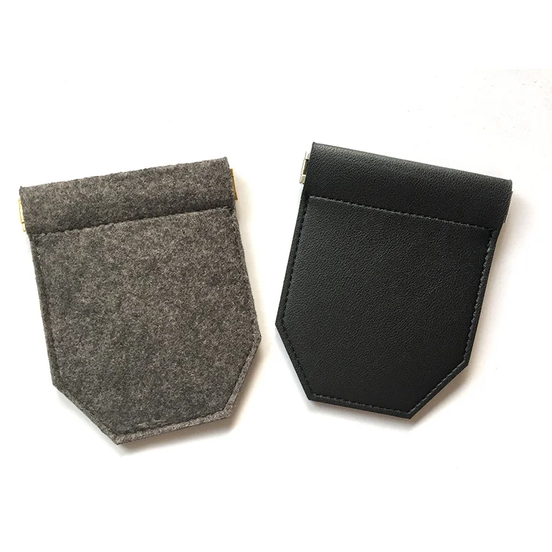 
Felt Material Handkerchief Folds Square Holder Pocket 
