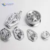 oem parts bead blasted anodized aluminium die casting machine part stack spacer