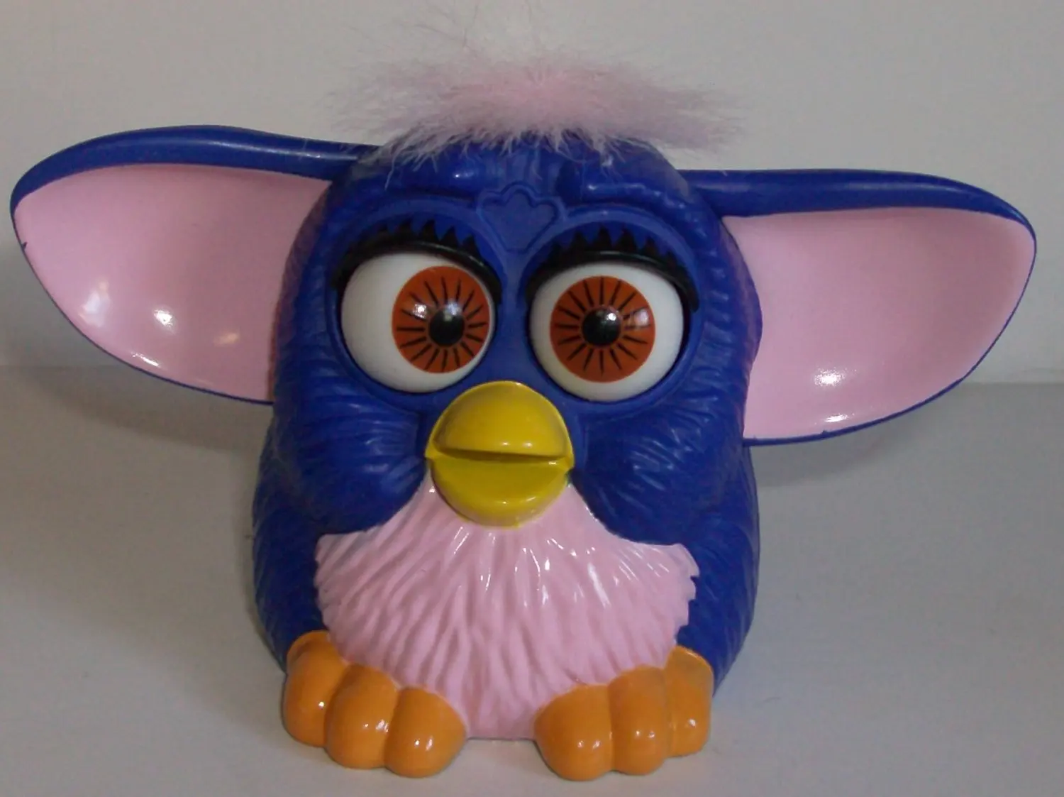 blue and pink furby