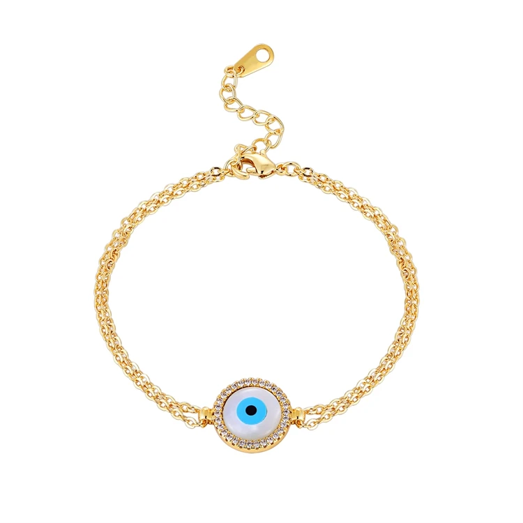 

Fashion evil eye jewelry 925 sterling silver bracelet, N/a