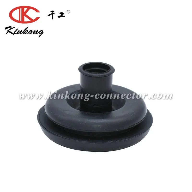Kinkong Black Rubber Boots Seal 12066591 Firewall Harness Grommet
