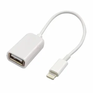 8 Pin to USB Female OTG Cable