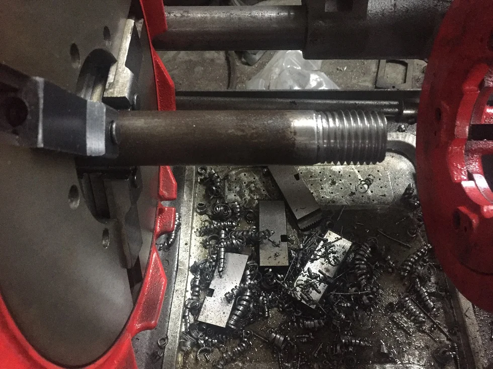 Heavy Duty Automatic Bolt Pipe Threading Machine Buy Bolt Pipe