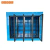 Upright display freezer glass door with aluminium frame or PVC profile