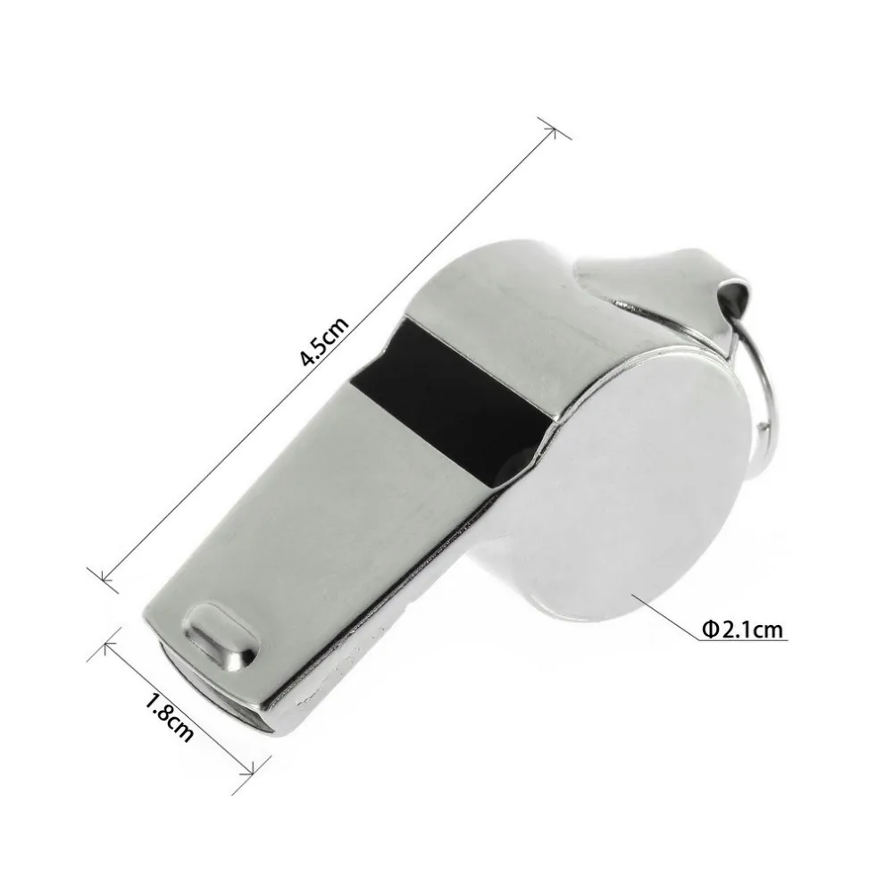 1pc New Arrival Metal Whistle Referee Sport Rugby Party Training School Soccer Football
