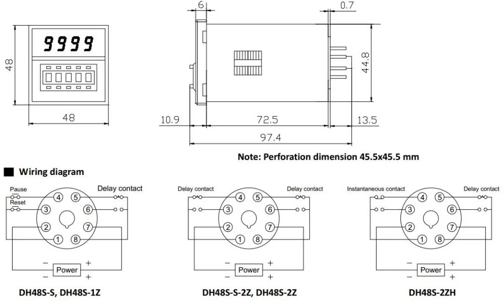 Rsze1s48m схема подключения