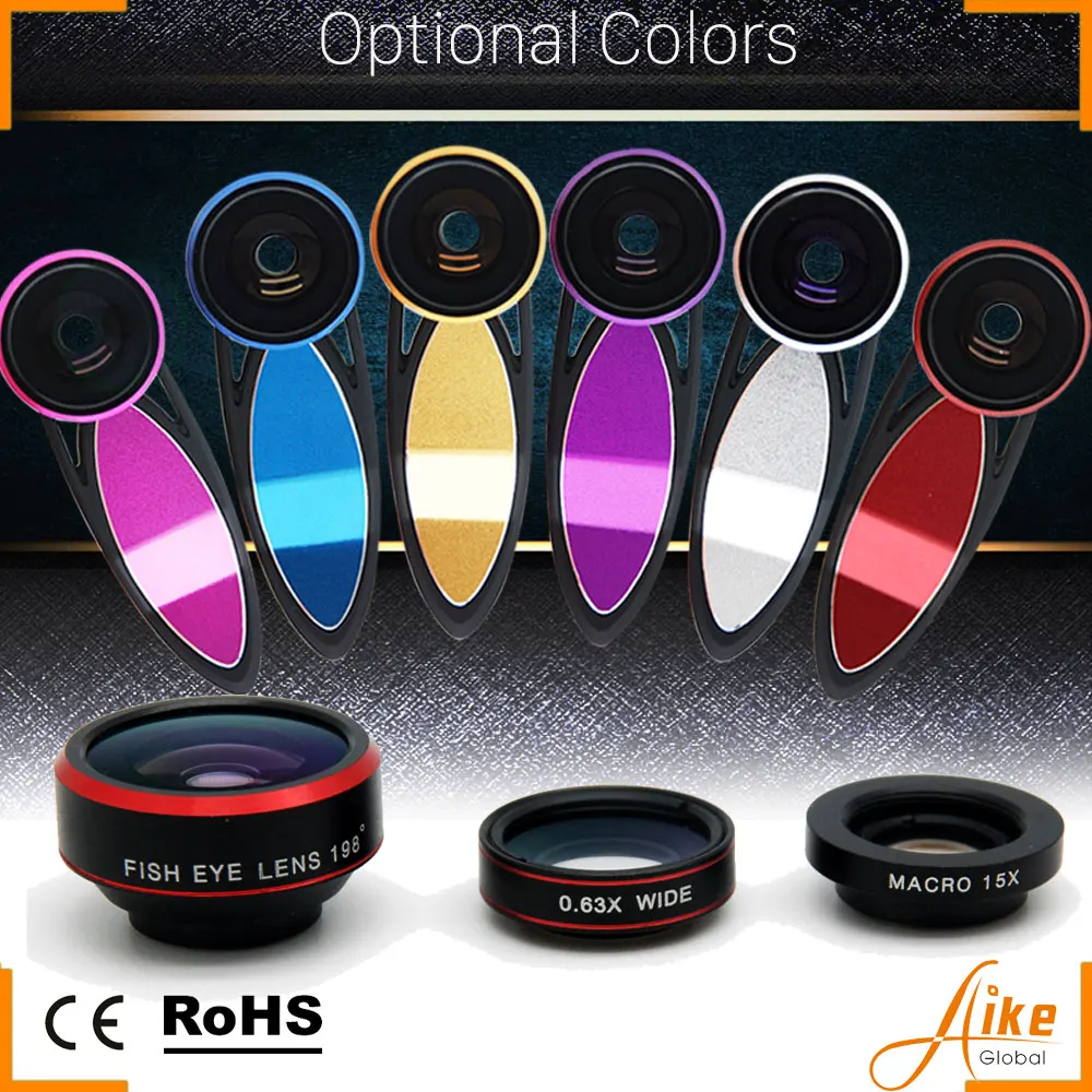 2016 camera lens for cell phones super wide angle lens silver color fisheye lens for samsung galaxy s4 mini/