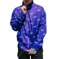 

OEM Custom Streetwear Men Hip Hop Windbreaker men Jacket
