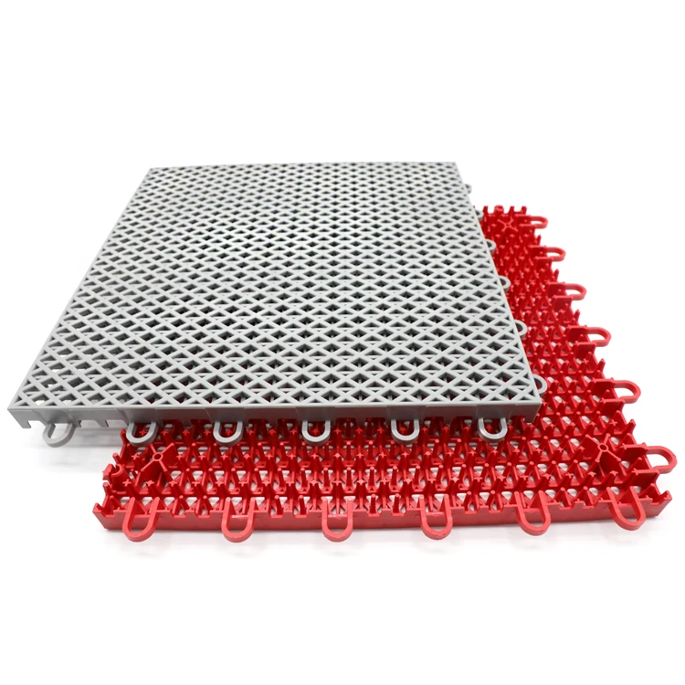 
china supplier wholesale portable basketball sports court pp outdoor flooring 