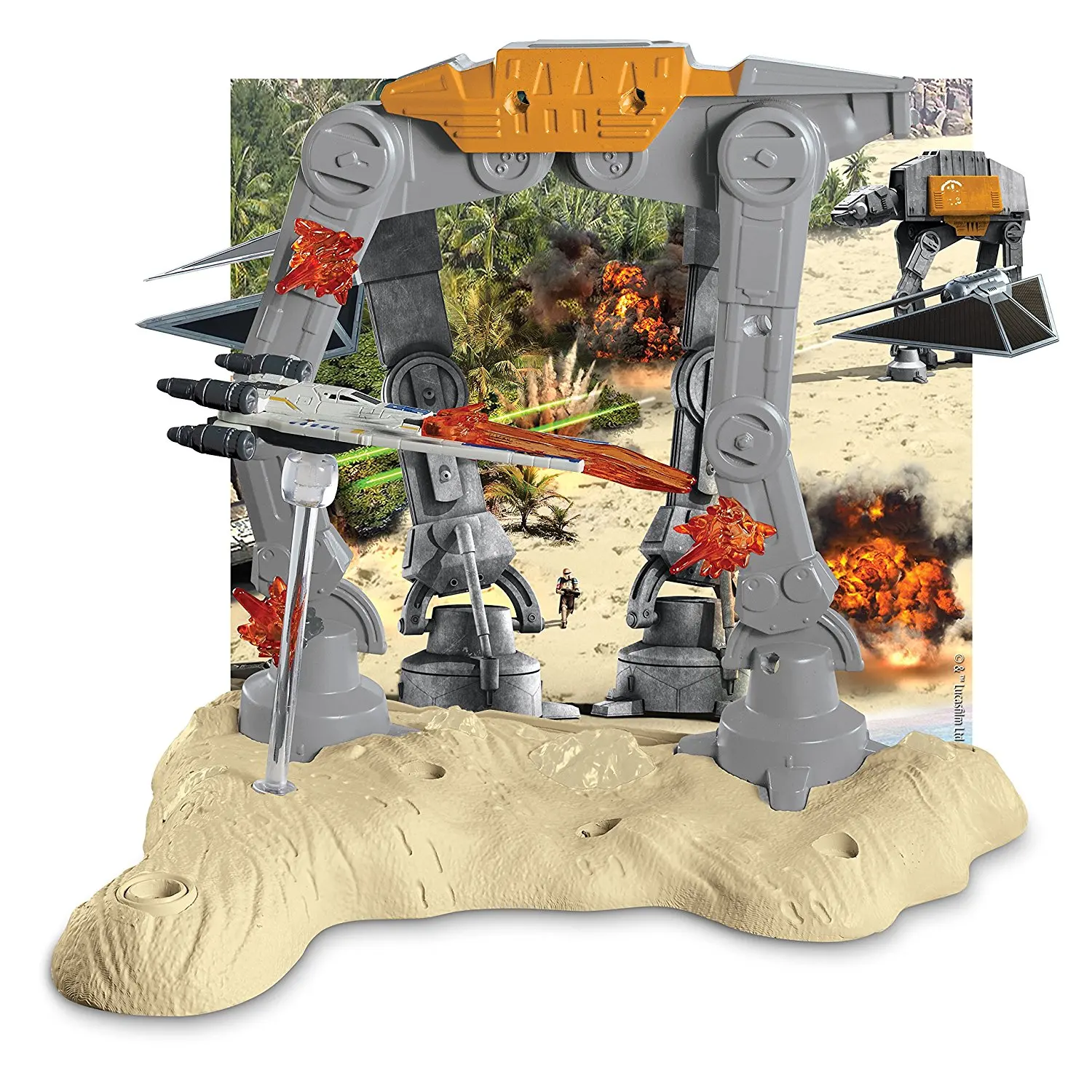 Hot Wheels Star Wars Starship Republic Tiger Shark Gunship
