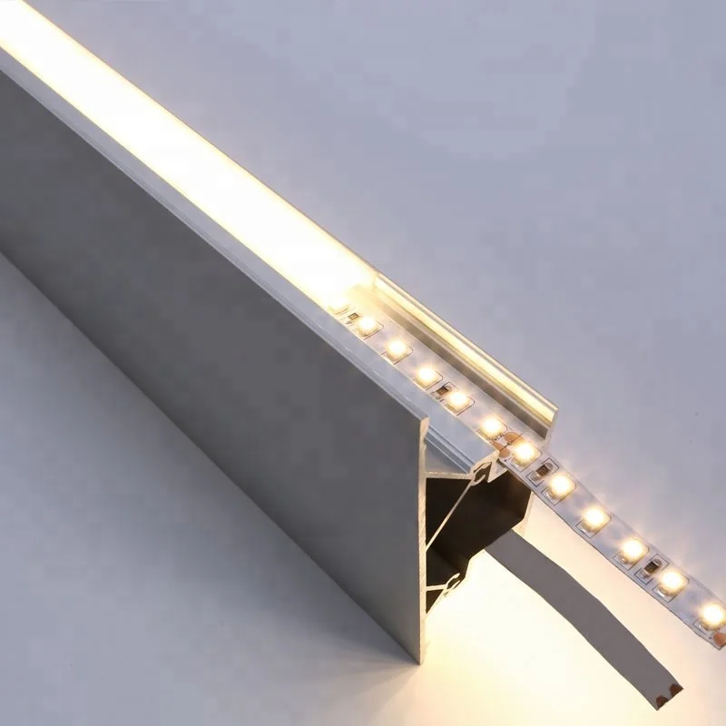 LEDWIDE cheap led profile wall lighting aluminium led profile light up and down
