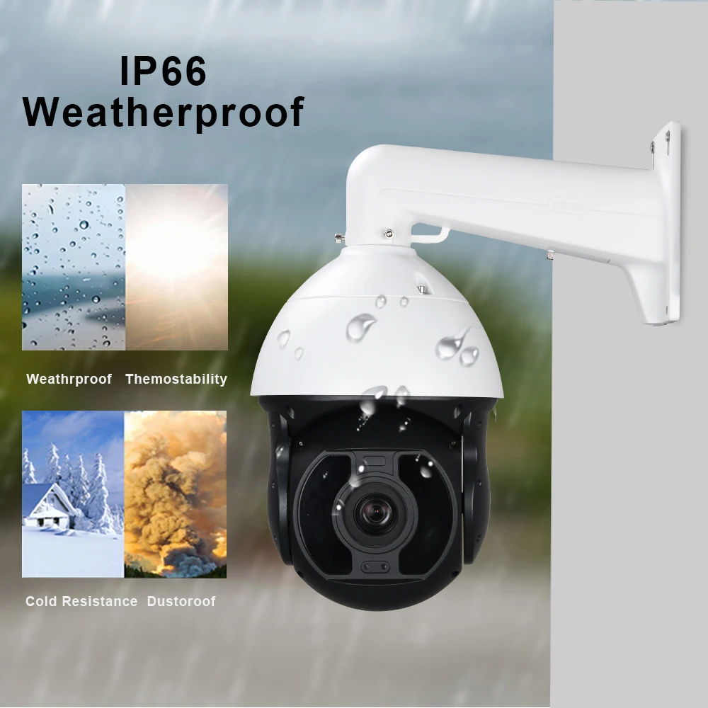 
4K Ultra HD IP PoE 8MP High Speed Dome PTZ camera Sony IMX226 30X Optical Zoom Starlight 4K Ultra HD IP PoE 8MP High Speed Dome PTZ camera Sony IMX226 30X Optical Zoom Starlight