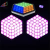 50x50cm DMX Portable Interactive DMX digital led video dance 8x8 floor blinder Wedding honey comb dance floor lighting