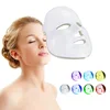Dropshipping Wholesale Aliexpress Best selling OEM service 7 Colors Light LED Facial Mask Skin Rejuvenation Face Care Treatment