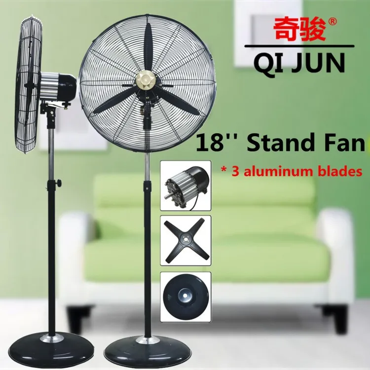 Oem Packaging 18'' Stand Fan Industrial Pedestal Fan With Parts Electric Stand Fan Buy 18
