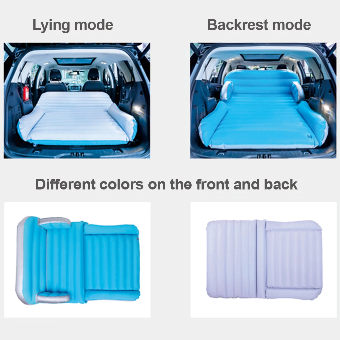 Lc Blow Up Cheap Adjustable Inflatable Car Suv Air Bed Mattress Lounger