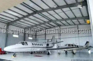 steel structure prefabricated aircrafe hangar made in China
