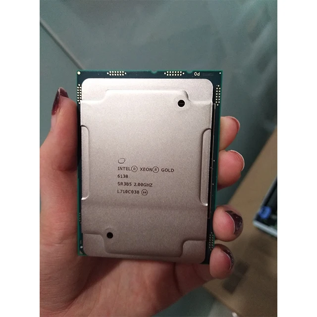 

Brand New Sealed Original Intel Xeon Gold 6138 CPU Server Processor