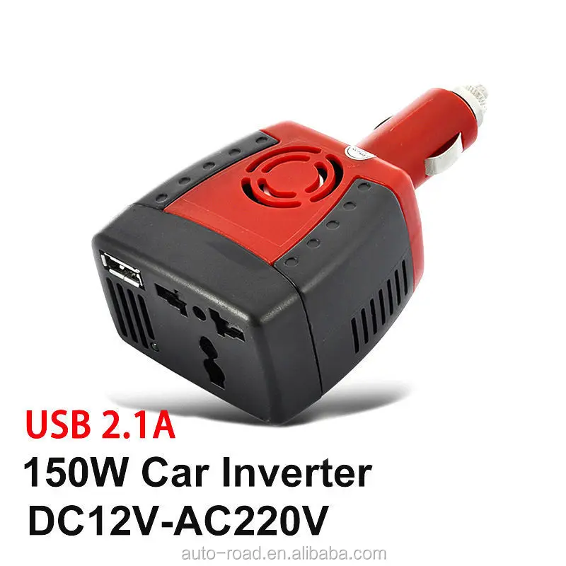 Vehicle Car Inverter Dc To Ac Converter 12v Ac 150w Car Power Inverter